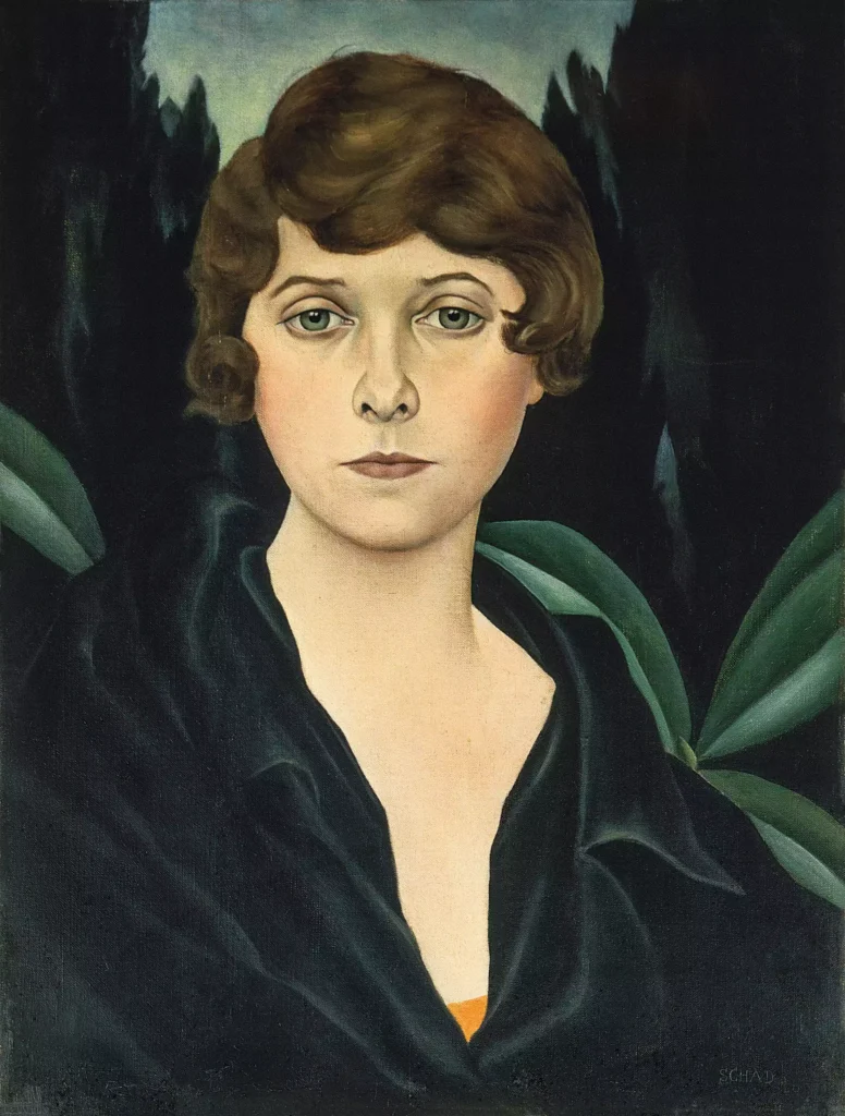 Christian Schad, Ritratto di un'Inglese, 1926, olio su tela, 57,5 x 47 cm, Collezione privata © Antonio Guerra © Christian Schad